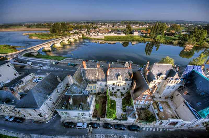 Amboise castle in Loire Valley