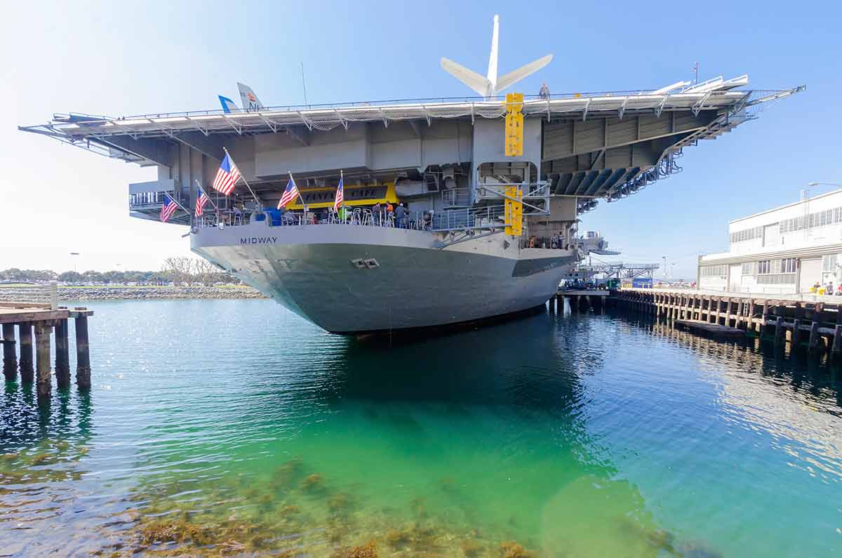 list of san diego historic landmarks USS Midway Museum