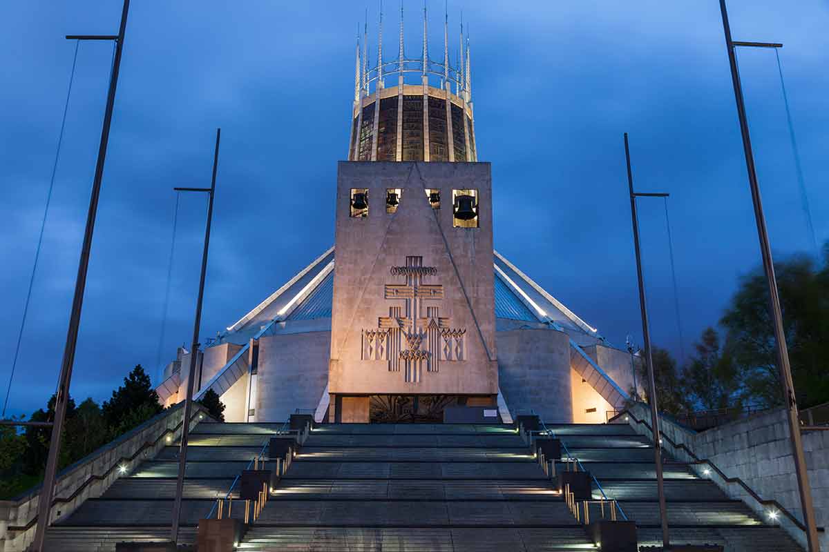 liverpool landmarks Liverpool Metropolitan Cathedral