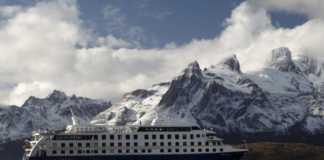 Patagonia cruise on Stella Australia.