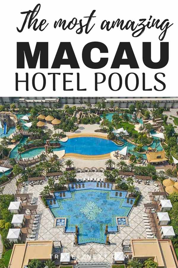 Choosing a hotel swimming pool in Macau 