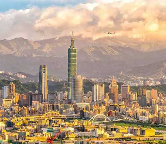 City of Taipei skyline