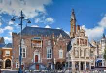 20 Beautiful Cities In The Netherlands You Should Visit At Least Once Haarlem City Hall on a blue sky day