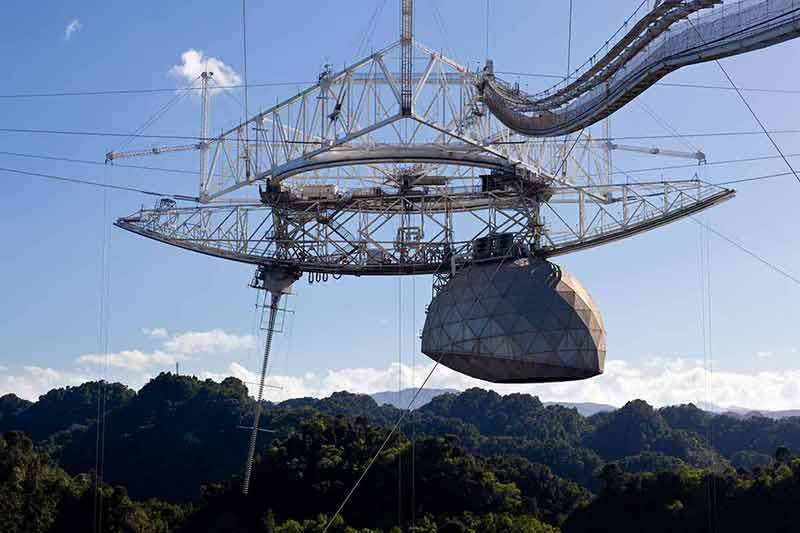 major landmarks in puerto rico Arecibo Observatory
