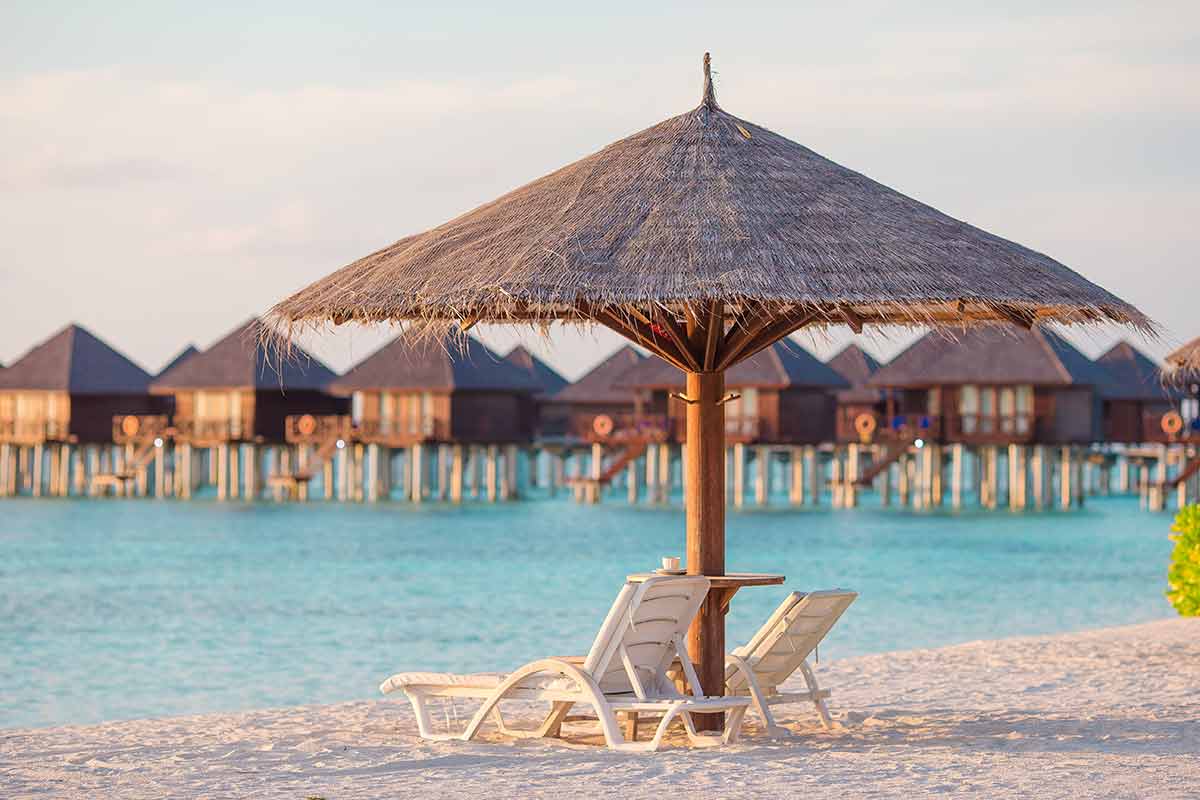 maldives beaches overwater bungalow