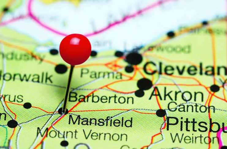 20 Things To Do In Mansfield Ohio You Didn’t Know About mansfield ohio map of ohio with Mansfield pinned in red