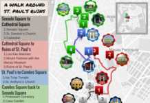 Macau Map Walk: Exploring the Ruins of St Paul’s and Beyond map of macau