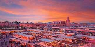 Evening On Djemaa El Fna Square