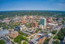 20 Michigan Cities And Towns Surrounded By Incredible Scenery aerial view of ann arbor