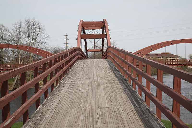 midlands things to do steep wooden bridge