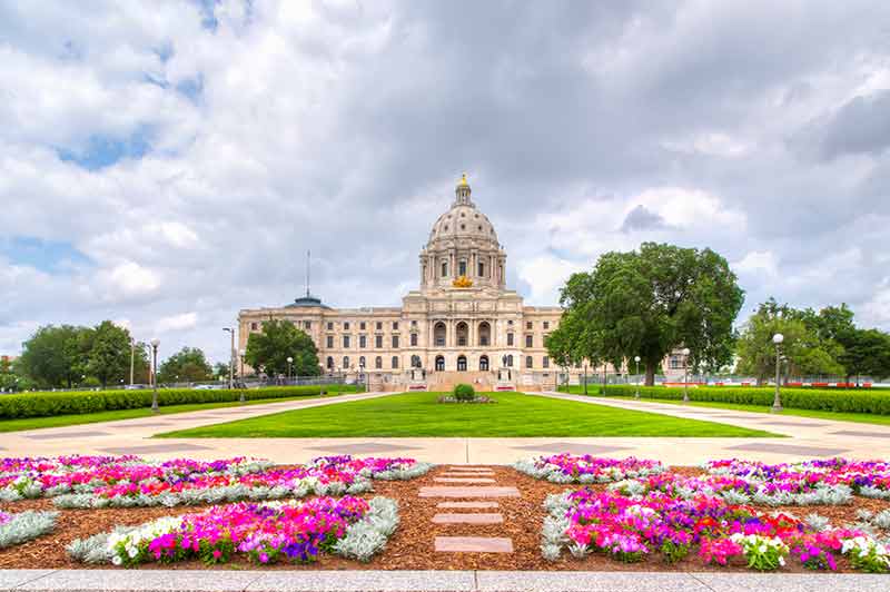 Minnesota State Capitol Building is a Minnesota monument