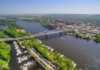 20 Things To Do In La Crosse WI Worth The Trip mississippi river la crosse aeriel view of the river and marina