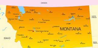 montana map cities