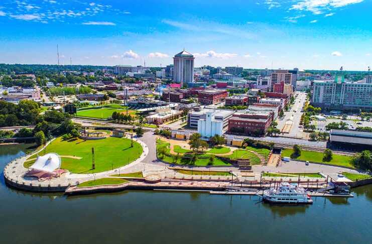 20 Things To Do In Montgomery, Alabama That Tell a Powerful Story montgomery alabama aerial view