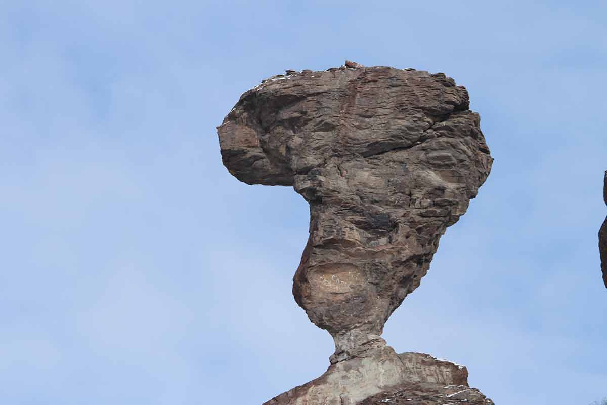 monuments in Idaho Balancing rock
