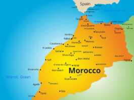 morocco cities map
