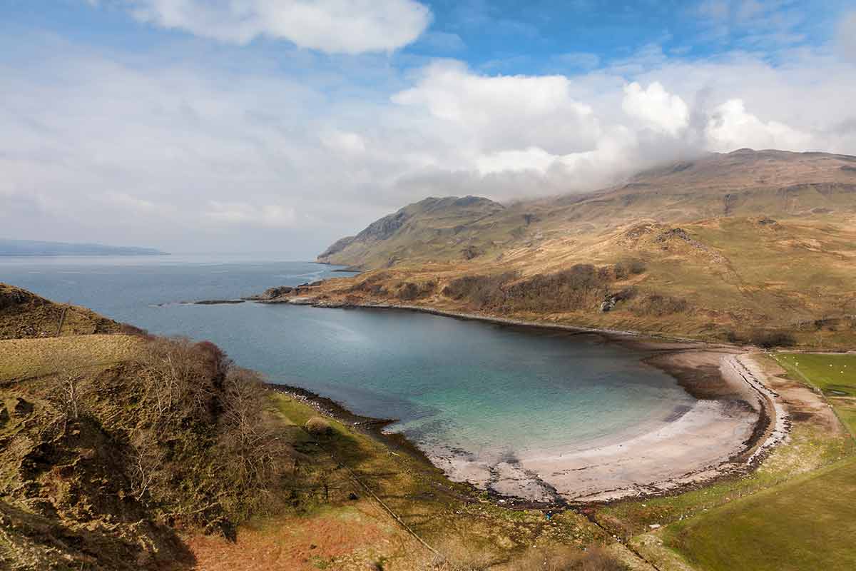 most beautiful beaches in scotland (calgary beach)
