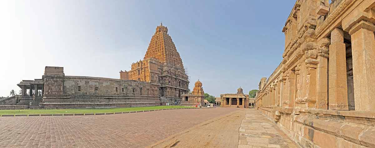 Brihadeeswarar Temple In Thanjavur, Tamil Nadu, India