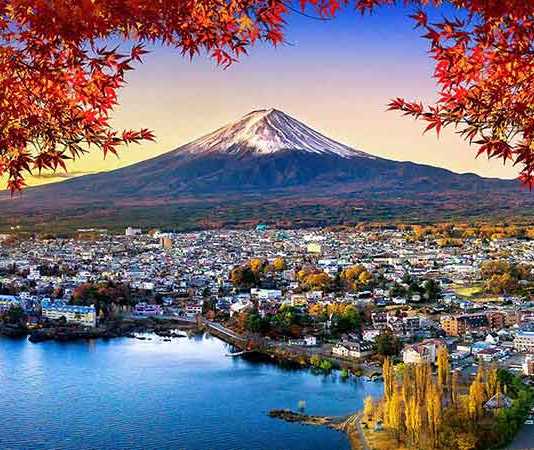 mt fuji day trips from tokyo picture of autumn season in yamanachi