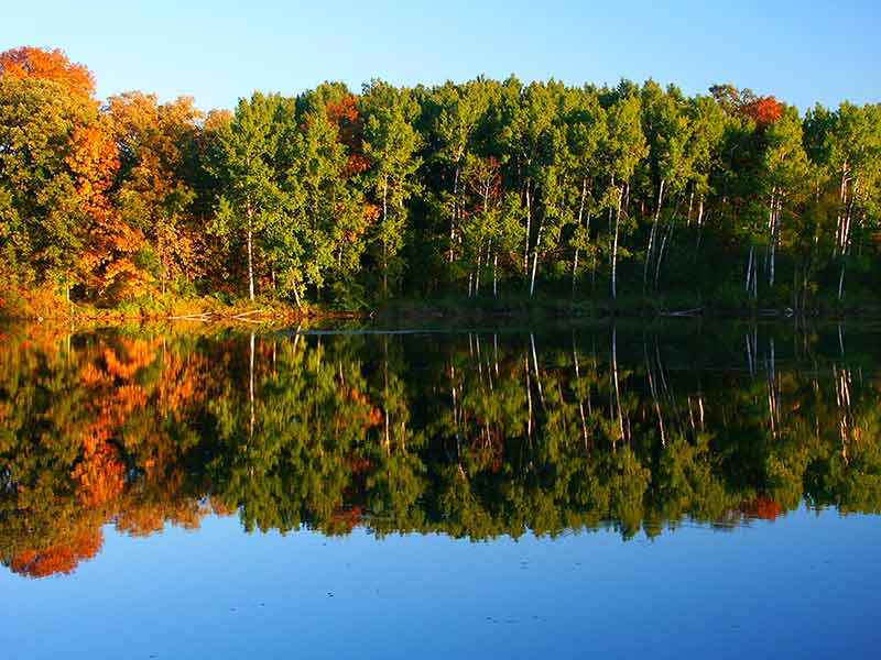 national parks in wisconsin Kettle Moraine State Forest autumn