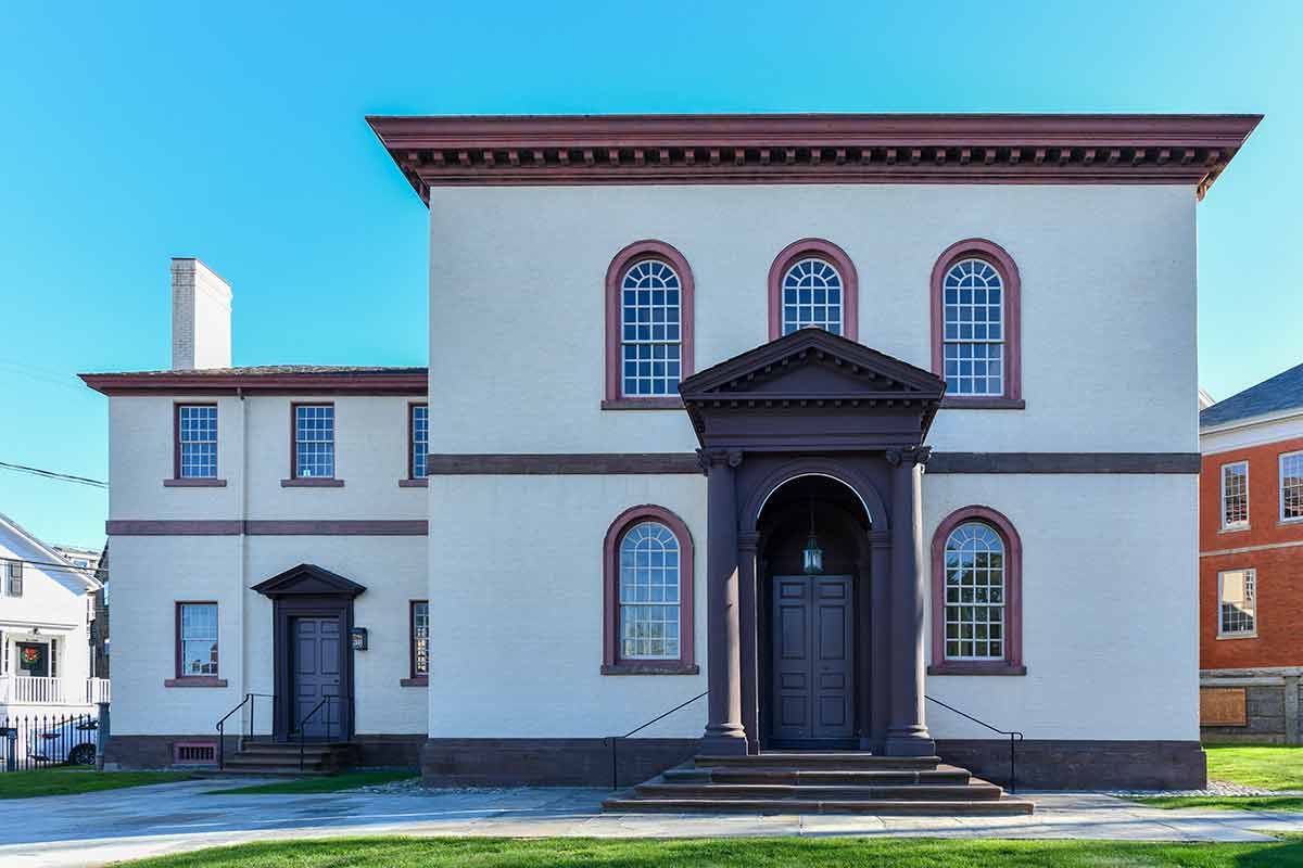 national parks rhode island Touro Synagogue