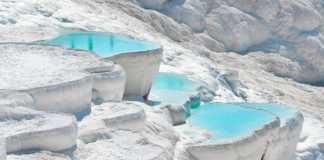 natural landmarks of turkey pamukkale