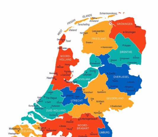 netherlands cities map