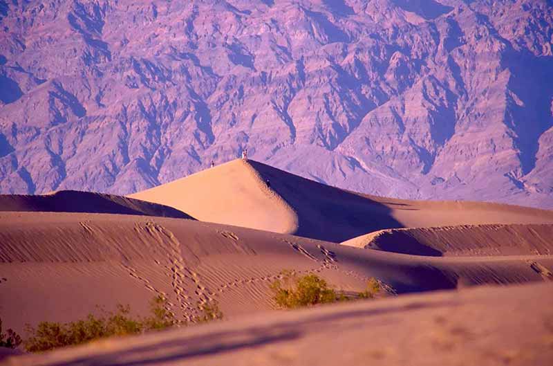 nevada national parks dunes in Death Valley