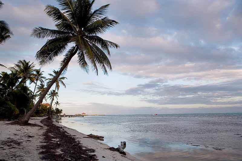 nude beaches in belize