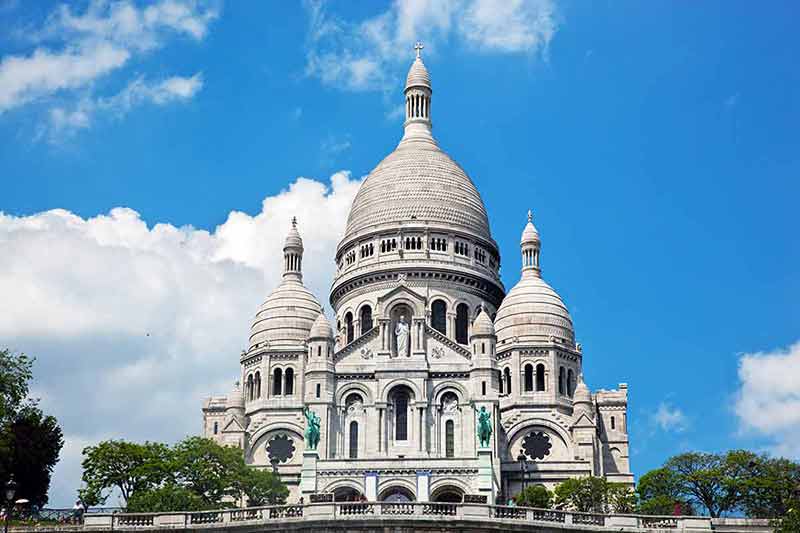 Sacre-Coeur Basilica. Paris, France