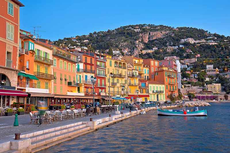 photos of french riviera beaches
