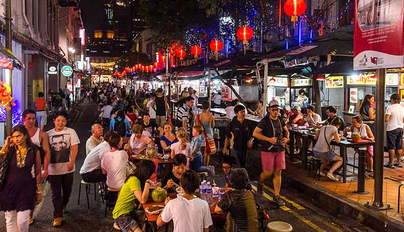 places to eat at night in singapore