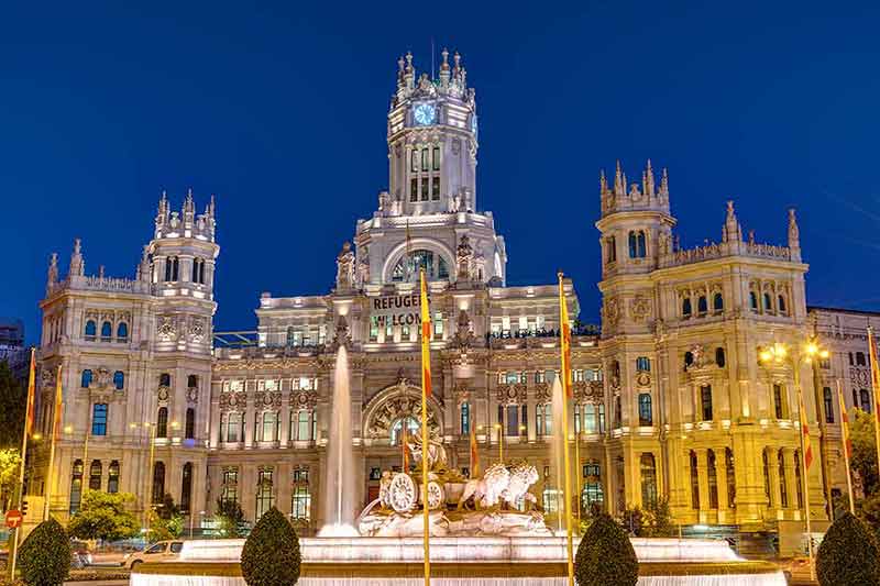 places to go in madrid at night