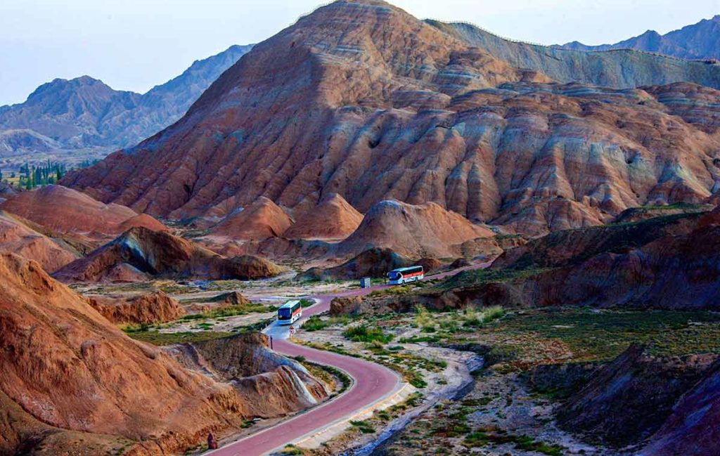 places to visit in china Zhangye Danxia National Park