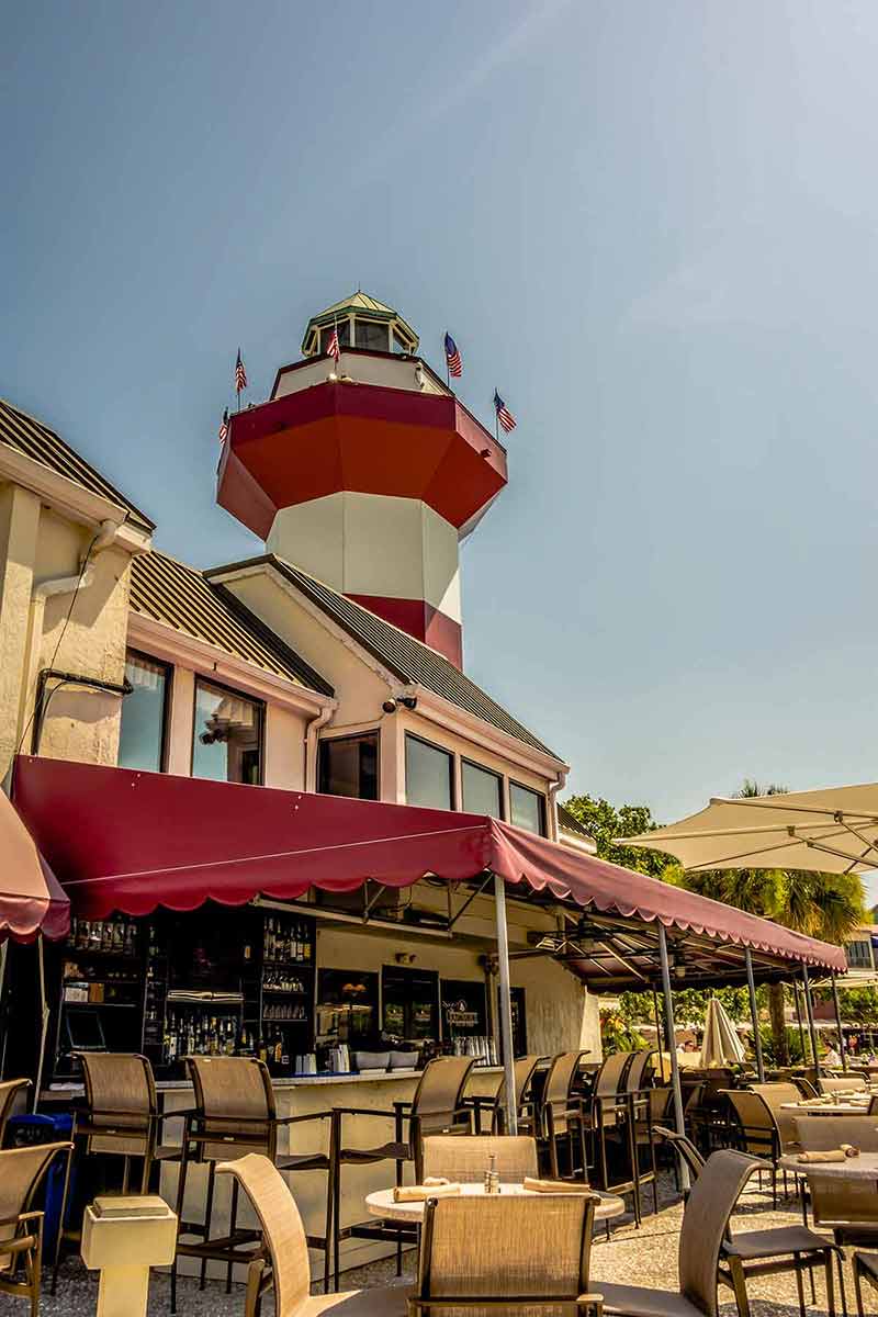Harbour Town Lighthouse At Hilton Head South Carolina