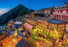 20 Incredible Cities In Taiwan You’ll Wish You’d Discovered Sooner Jiufen Old Street in Taipei at night