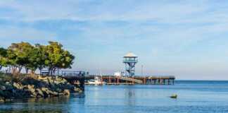 the pier at port angeles, washington