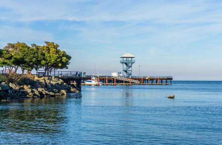 the pier at port angeles, washington