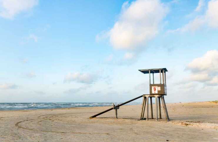 port aransas beach lifeguard tower