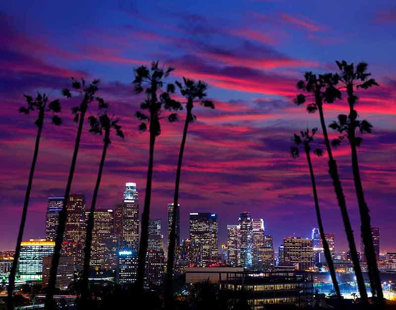 rap songs about california Los Angeles sunset