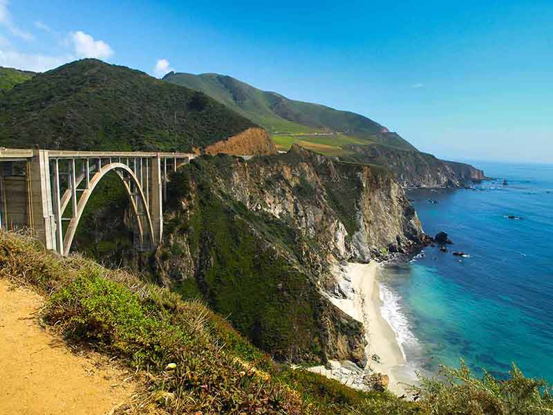Big Sur, California features in many songs about california