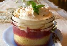 This Rhubarb Tiramisu Is The Dessert Everyone Will Be Talking About rhubarb tiramisu photo