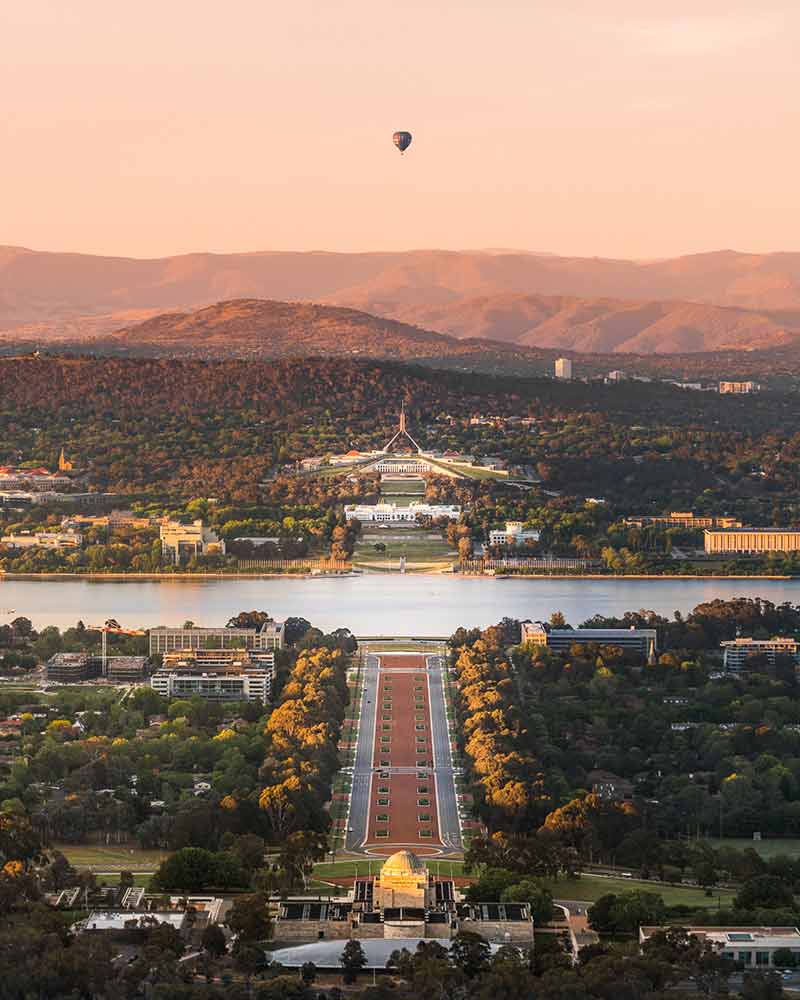 romantic things to do in canberra mount ainslee