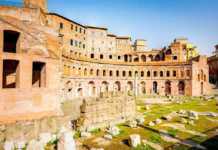 Rome Landmarks Every Visitor Should See rome italy historical landmarks Trajan's Market ruins