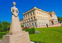 15 Spectacular Castles In Norway That Are Worth The Journey royal palace in norway Slottet Royal Palace