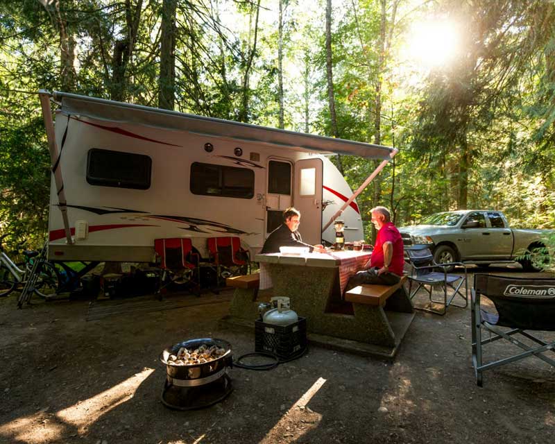rv campgrounds vancouver island