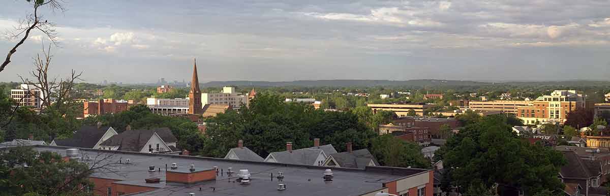 rooftops of new britain