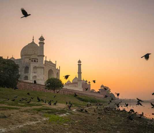 Taj Mahal In Agra India