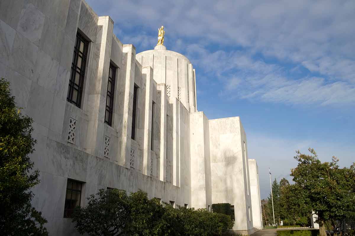 Salem Oregon Capitol Building Government, Architecture