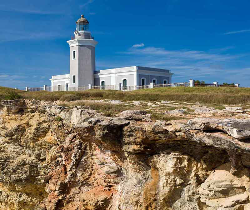 Old Lighthouse At Cabo Rojo